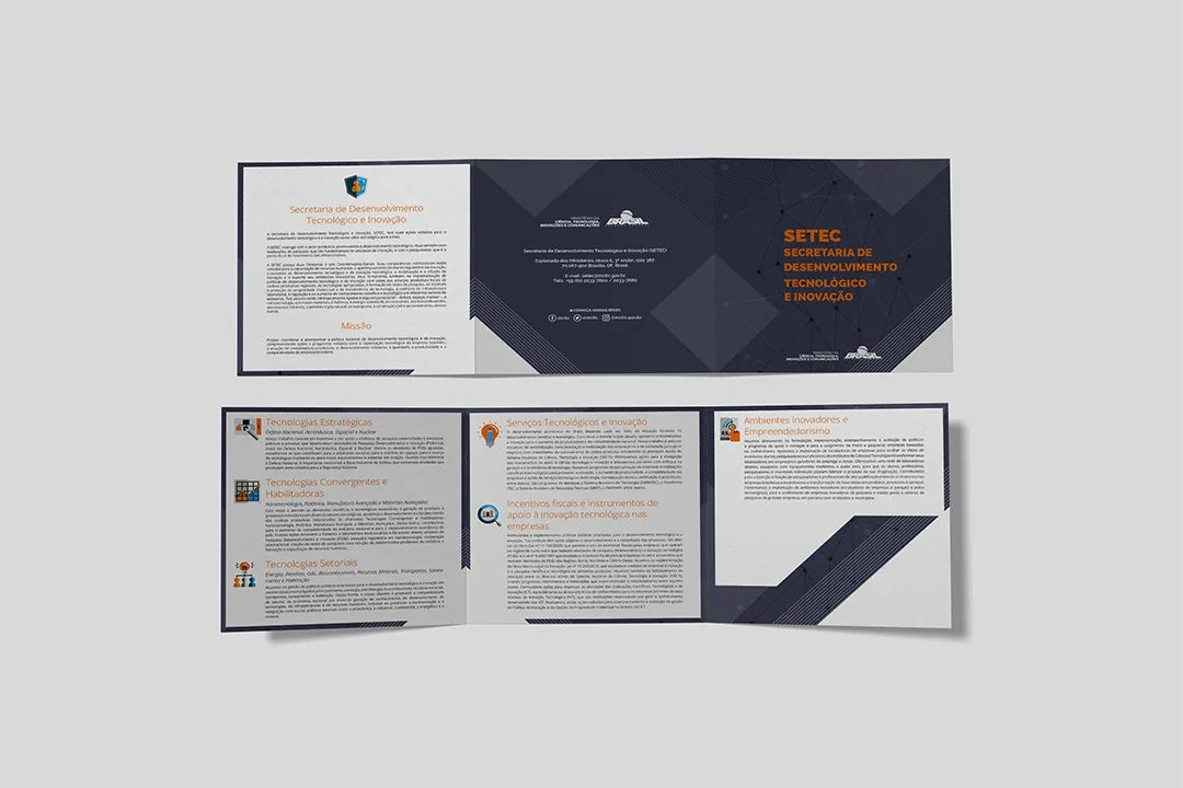 MCTI - Trabalho de Design Creative, Editorial, Design Institutional por Joelton Souza