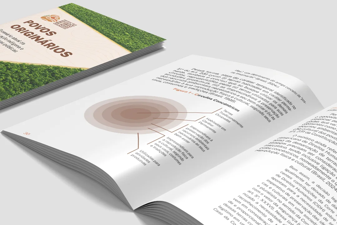 Demarcação de Terras - CNM - Trabalho de Design por Joelton Souza