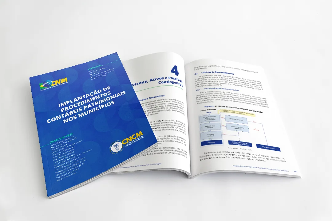 CNM – Livro de Contabilidade Patrimonial - Trabalho de Editorial, Design Institutional por Joelton Souza